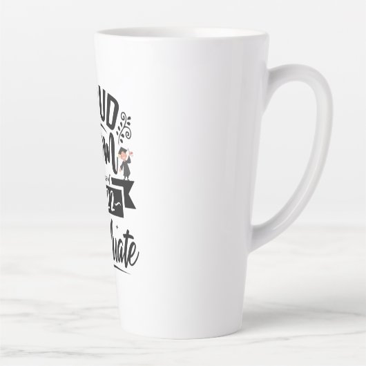 2022年誇りを持った卒業生の母ギフト母 カフェラテマグ (右)