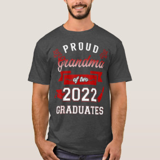 2022年誇りを持った卒業生2名のおばあちゃん Tシャツ