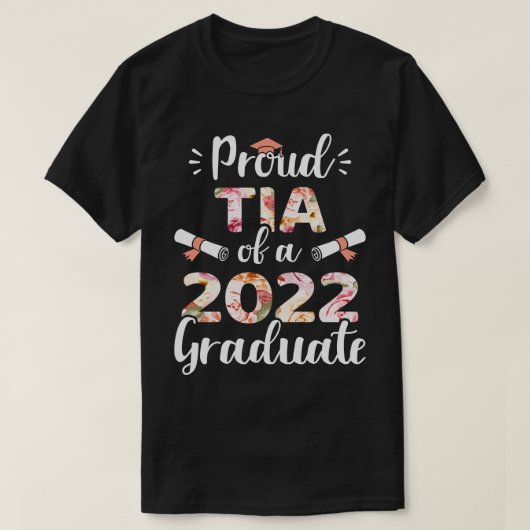 2022年誇りを持った卒業生 Tシャツ (デザイン正面)