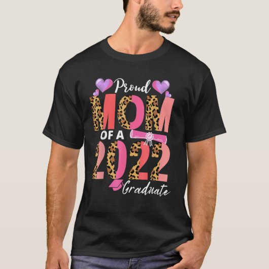 2022年誇りを持った卒業1年生の母 Tシャツ (正面)