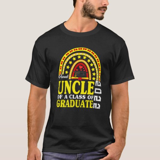 2022年誇りを持った大学院クラスのおじおもしろいさん Tシャツ (正面)