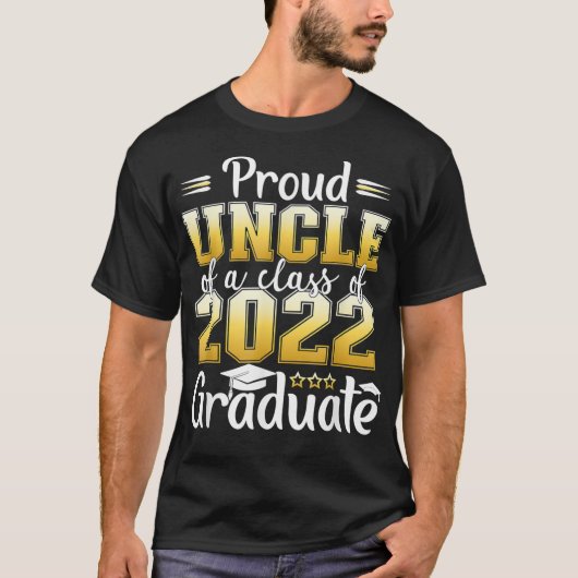 2022年誇りを持った大学院22年クラスの叔父  Tシャツ (正面)