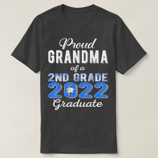 2022年誇りを持った2年生のおばあちゃんファミリーGr Tシャツ (デザイン正面)