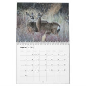 2022年野生動物の壁カレンダー カレンダー (2月 2027)