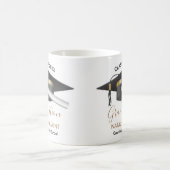 2022年黒・金ゴールド大学院卒業 コーヒーマグカップ (中央)