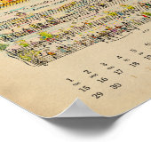 2022年11月ハッピーノーツカレンダーポスター ポスター (角)