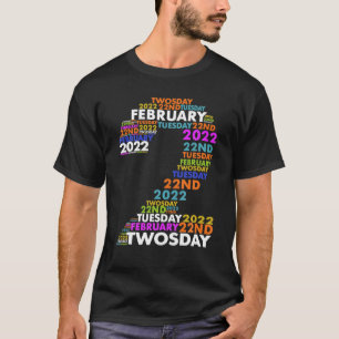 2022年2月2日(火)2022年記念Tw Tシャツ