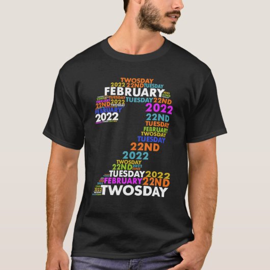 2022年2月2日(火)2022年記念Tw Tシャツ (正面)