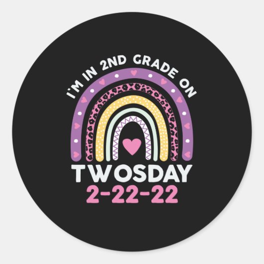 2022年2月22日（土）第2学年 ラウンドシール (正面)