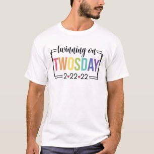 2022年2月22日(火おもしろい) Tシャツ
