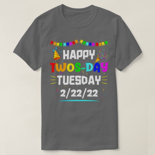 2022年2月22日(火) Tシャツ (デザイン正面)