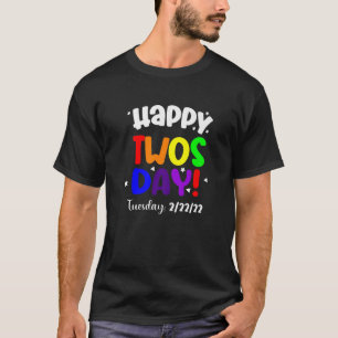 2022年22/22/22月22日（火）おめでとう Tシャツ