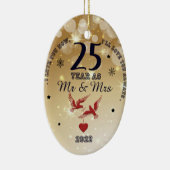 2022年25歳 |ハッピーアニバーサリー セラミックオーナメント (右)