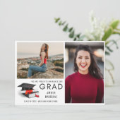 2022年3回写真卒業発表 案内状 (スタンド正面)