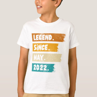 2022年5月以来の伝説 Tシャツ