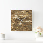 2022年50結婚周年記念ゴールデン結婚ズ スクエア壁時計 (ホーム)