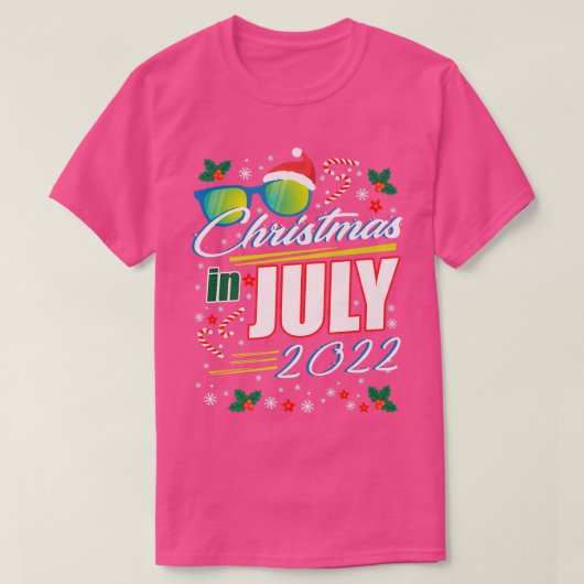 2022年7月のクリスマス・プレミアム Tシャツ (デザイン正面)