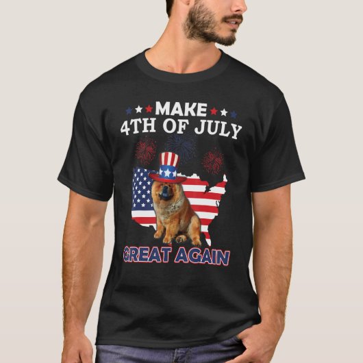 2022年7月独立記念日アメリカ国旗 Tシャツ (正面)