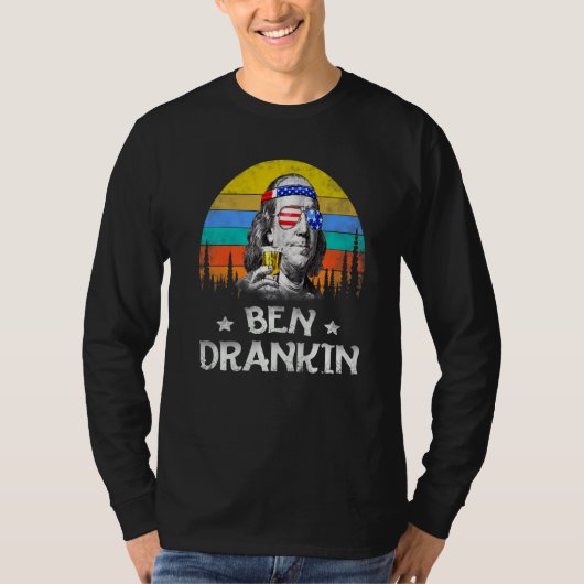 2022年7月独立記念日アメリカ国旗 Tシャツ (正面)