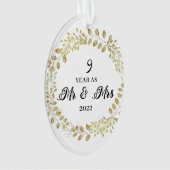 2022年9月 |記念日のオーナメント オーナメント (正面)