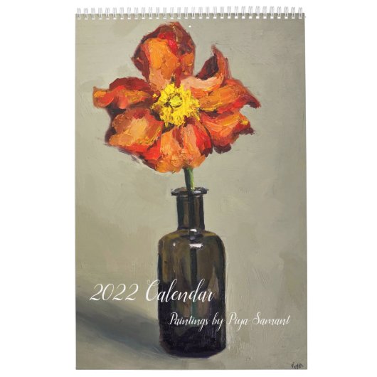 2022年:ピヤ・サマントの絵画 カレンダー (カバー)