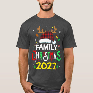 2022年 ファミリークリスマス メリークリスマス プレゼント Tシャツ