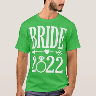 2022年 花嫁 2022年に結婚します かわいい ウェディング アンノ Tシャツ