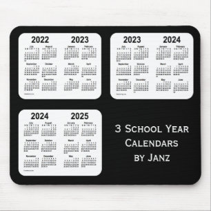 2022年～2025年黒人ネオン校年表（新暦） マウスパッド