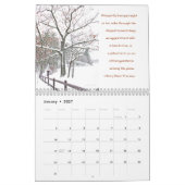 2022年 – Walden Pond:引用文 カレンダー (1月 2027)