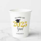 2022年Grad金ゴールド・ブラック紙杯 紙コップ (正面)