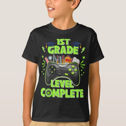 2022年Graduの1年生レベル完全ゲーマークラス Tシャツ (正面)