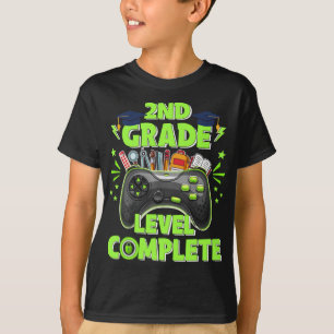 2022年Graduの2年生レベル完全ゲーマークラス Tシャツ