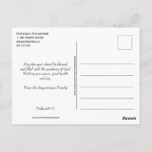 2022年LORD CRONS YEAR Christian Happy New Year ポストカード (裏面)