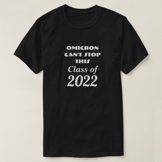 2022年Tシャツのクラス Tシャツ (デザイン正面)
