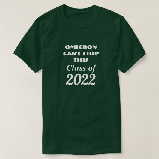 2022年Tシャツのクラス Tシャツ (デザイン正面)