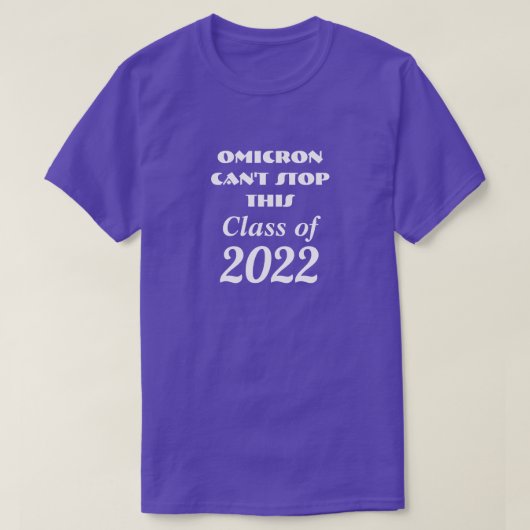 2022年Tシャツのクラス Tシャツ (デザイン正面)