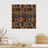 2022抽象芸術 ポスター (キッチン)