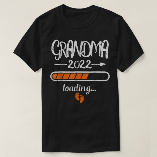 2022最高の年のおばあちゃんがおばあさんに Tシャツ (デザイン正面)