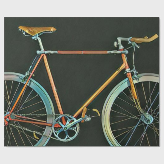 2022最高の年サイクリストへの贈り物 ラッピングペーパー (フラット)