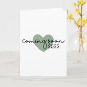 2022来年 カード (黄色い花)