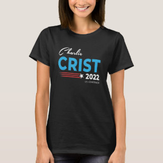 2022民主党知事のためのチャーリー・クリスト Tシャツ