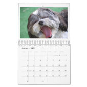 2022犬のカレンダー可愛さで日を明るくする カレンダー (1月 2027)
