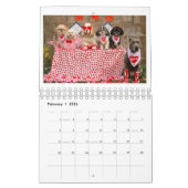 2022犬のカレンダー可愛さで日を明るくする カレンダー (2月 2026)