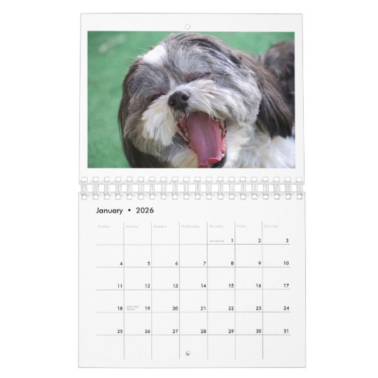 2022犬のカレンダー可愛さで日を明るくする カレンダー (1月 2026)