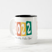 2022私があなたを愛する理由 ツートーンマグカップ (正面左)