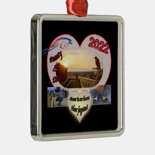 2022美しいとDot.caスクエアメモリアルオーナメント メタルオーナメント (右)