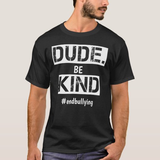 2022親切日ユニティデイオレンジいじめっ子なしブル Tシャツ (正面)