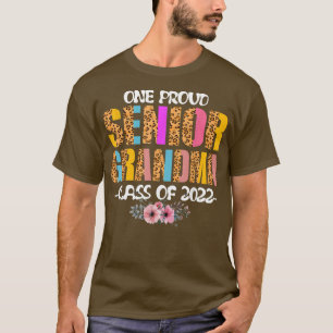 2022誇りを持った年かわいいレオパールのシニア祖母のクラス Tシャツ