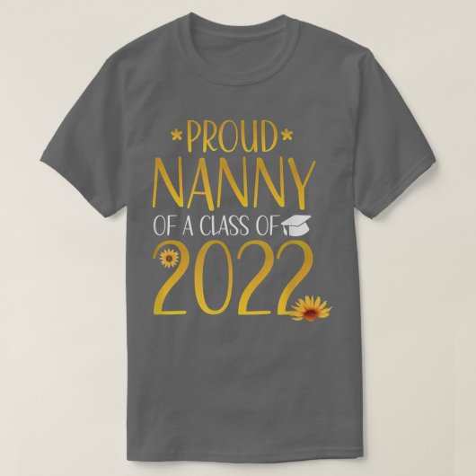 2022誇りを持った年の大学院マッチングFクラスのNanny Tシャツ (デザイン正面)