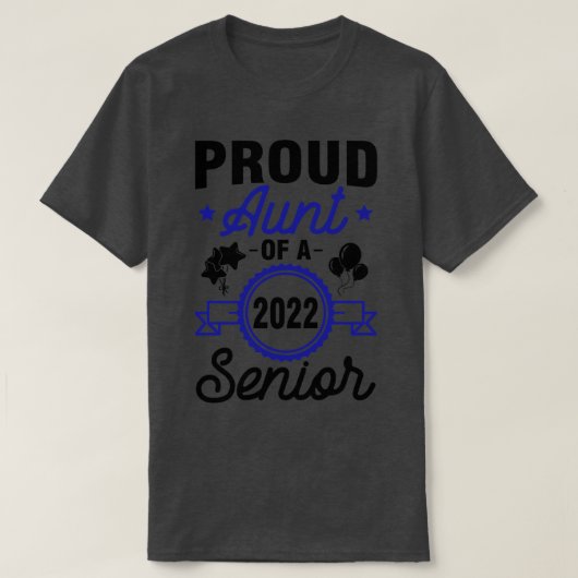 2022誇りを持った年の学校の日のクラスの叔母 Tシャツ (デザイン正面)